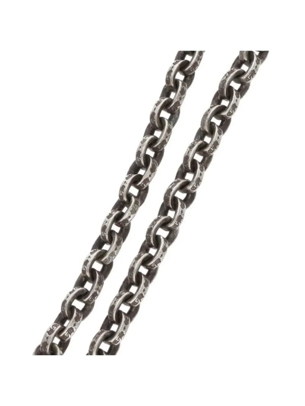 Chrome Hearts Paper Chain Silver Bracelet